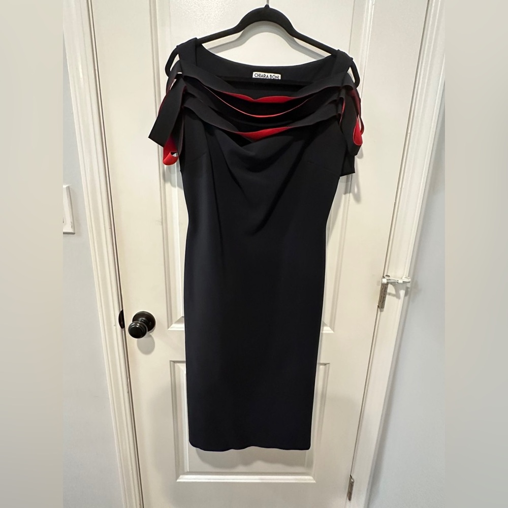 CHIARA BONI,dress,black,US 48